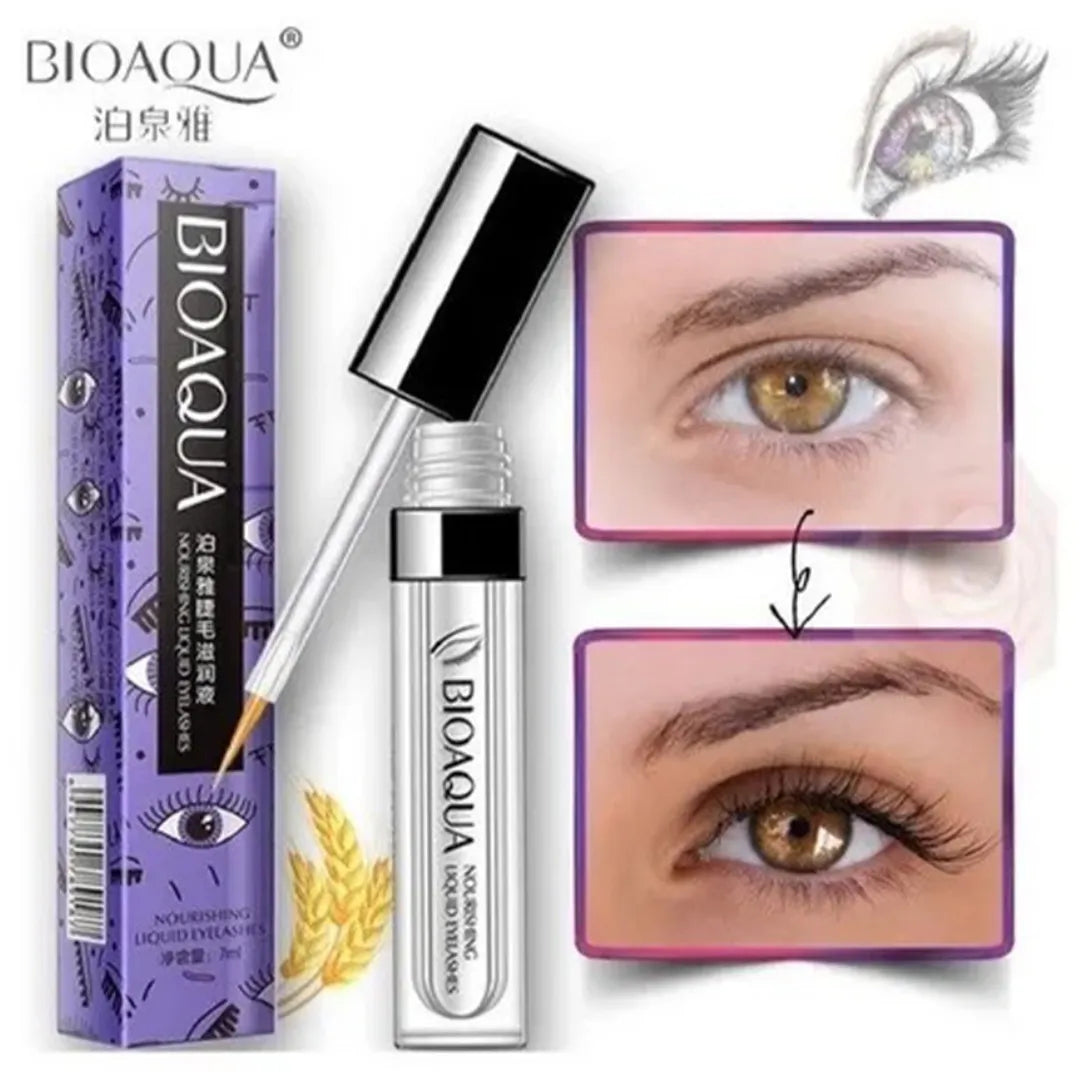 “Bioaqua Serum para Pestañas – Crecimiento Natural, Más Largas y Fuertes”